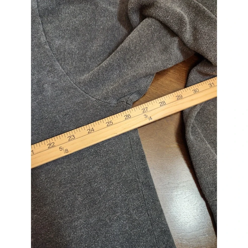 Polo by Ralph Lauren Men's Black Gray Cotton Long Sleeve‎ Knit Polo Shirt XXL